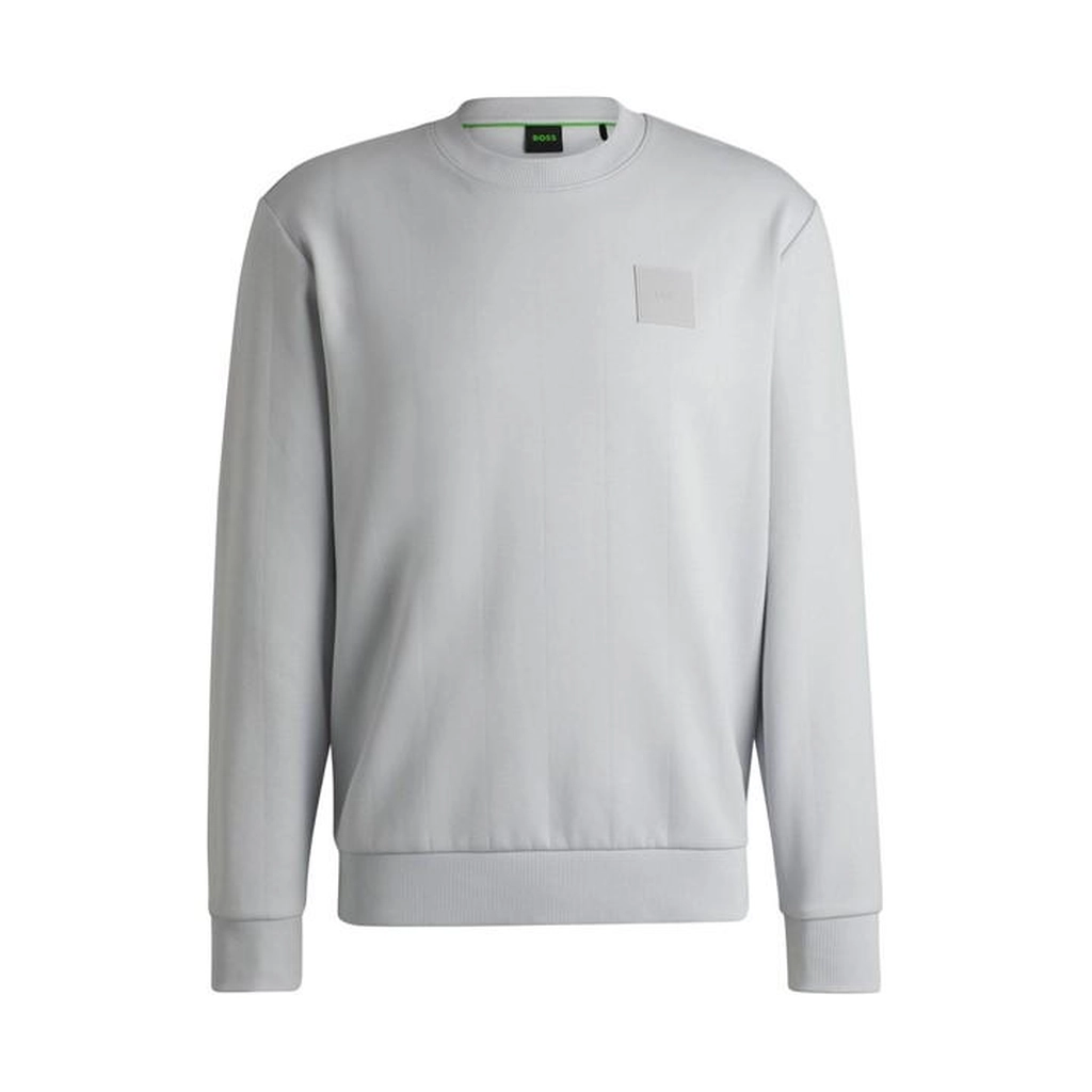 Hugo Boss Drop Needle Crewneck Sweatshirt - Grey